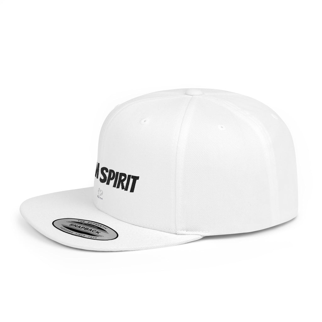 Team Spirit Flat Bill Snapback Hat — Bold Sports Cap for Fans & Coaches