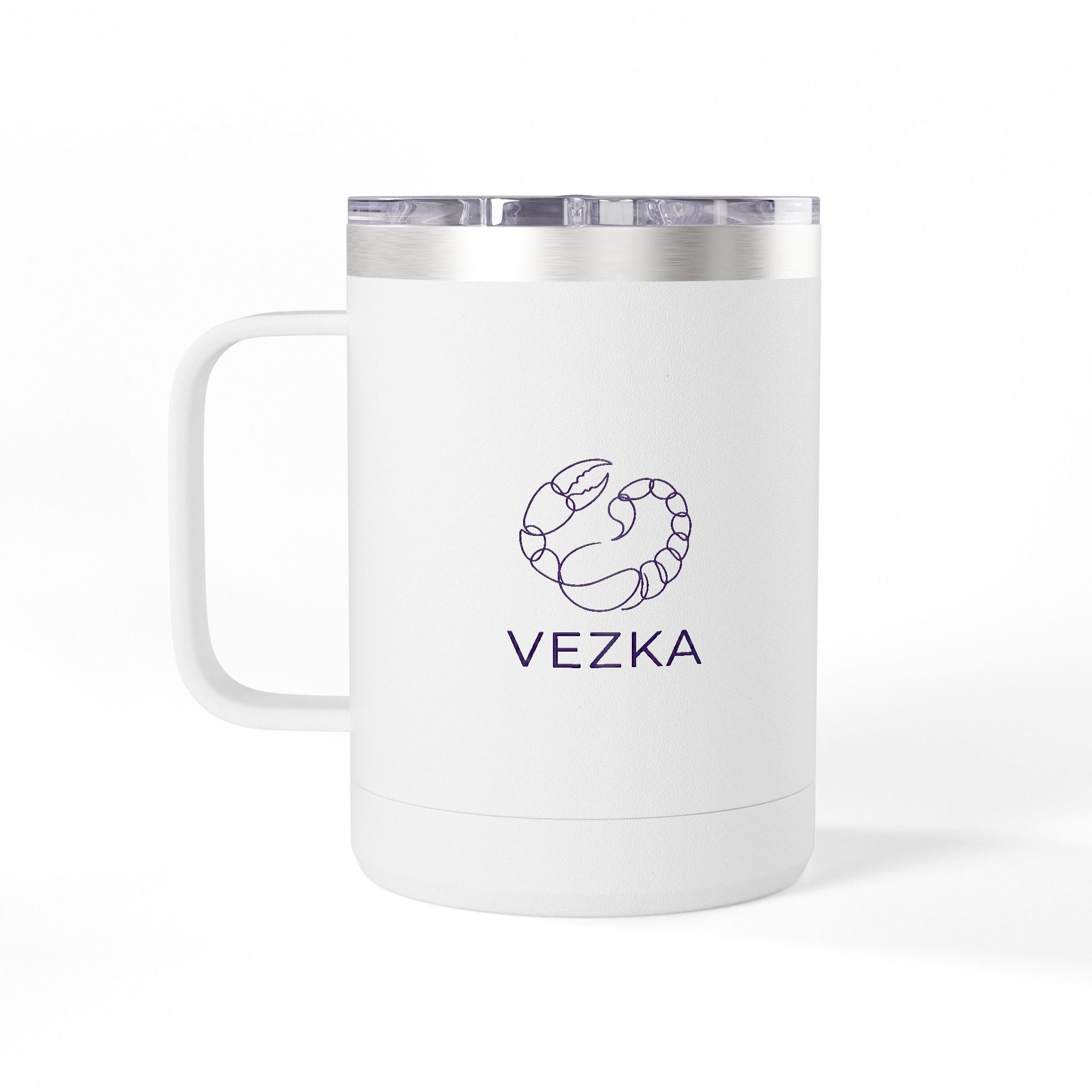 Team Spirit 15oz Travel Mug – Insulated Coffee Tumbler